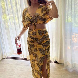 Skirt and Top Vacation Set